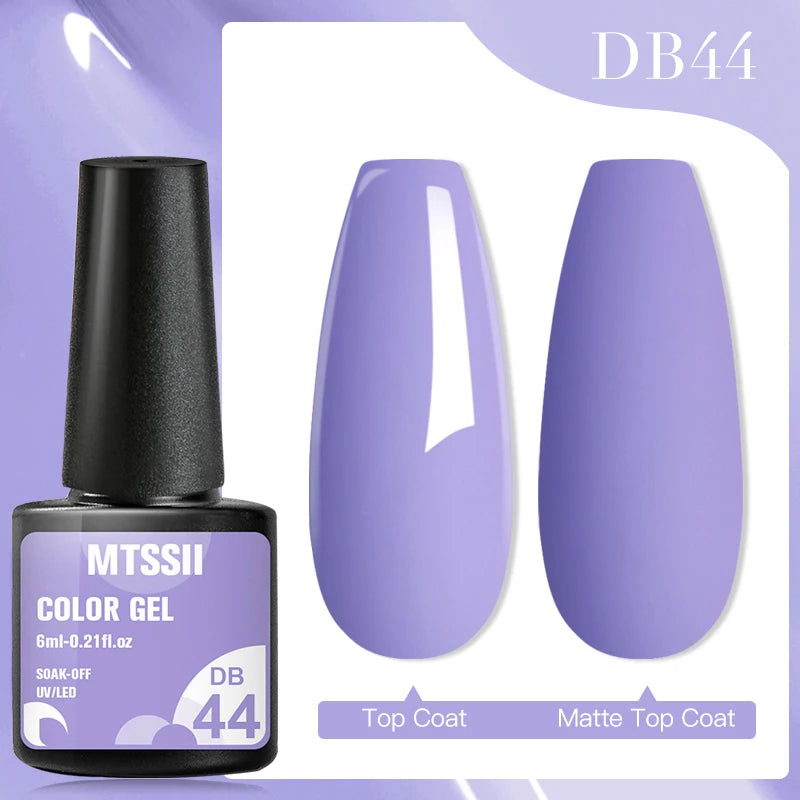 Gold Sliver Reflective Nail Gel Polish