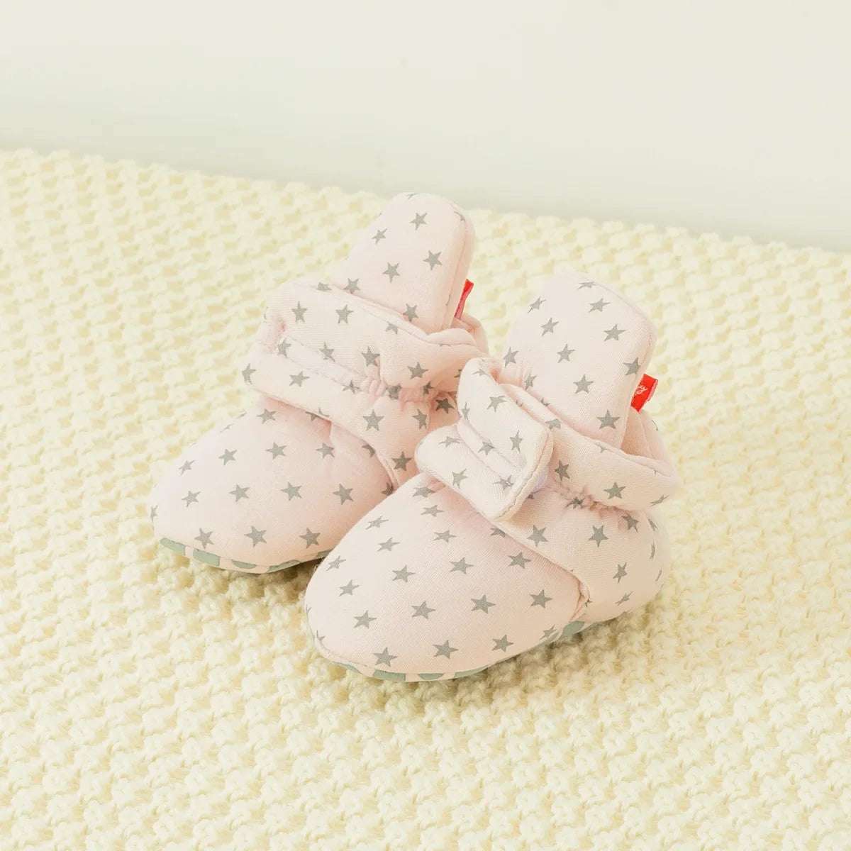 Winter Warm Baby Boys Girls Booties Newborn Stars Fluff Toddler First Walkers Cotton Comfort Soft Anti-slip Infant Shoes Socks