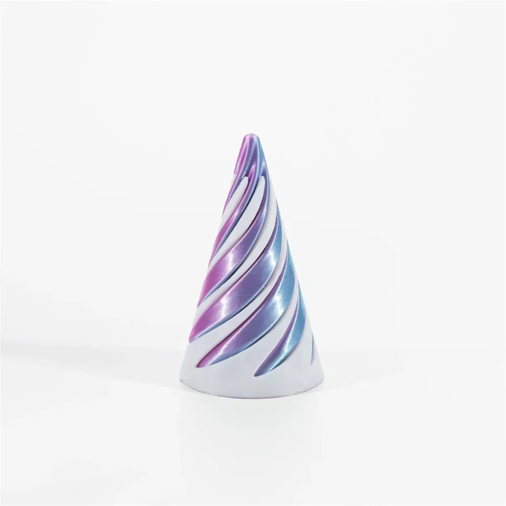 3D Printed Spiral Cone Toy