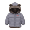 Baby Boys Girls Jacket Hooded Cotton Outerwear Children's