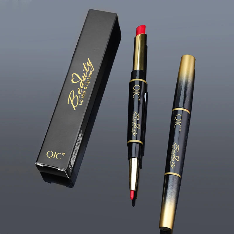 2 IN 1 Lip Liner Waterproof and Long Lasting