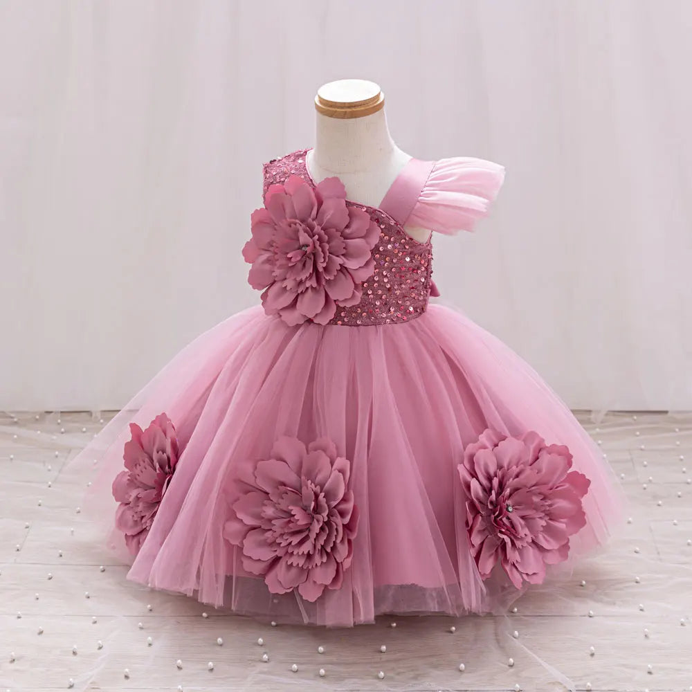 Girls Dresses for Party and Wedding,1-6 Years