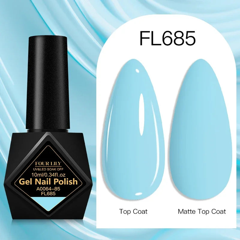 10ml Gel Nail Polish 162 Colors