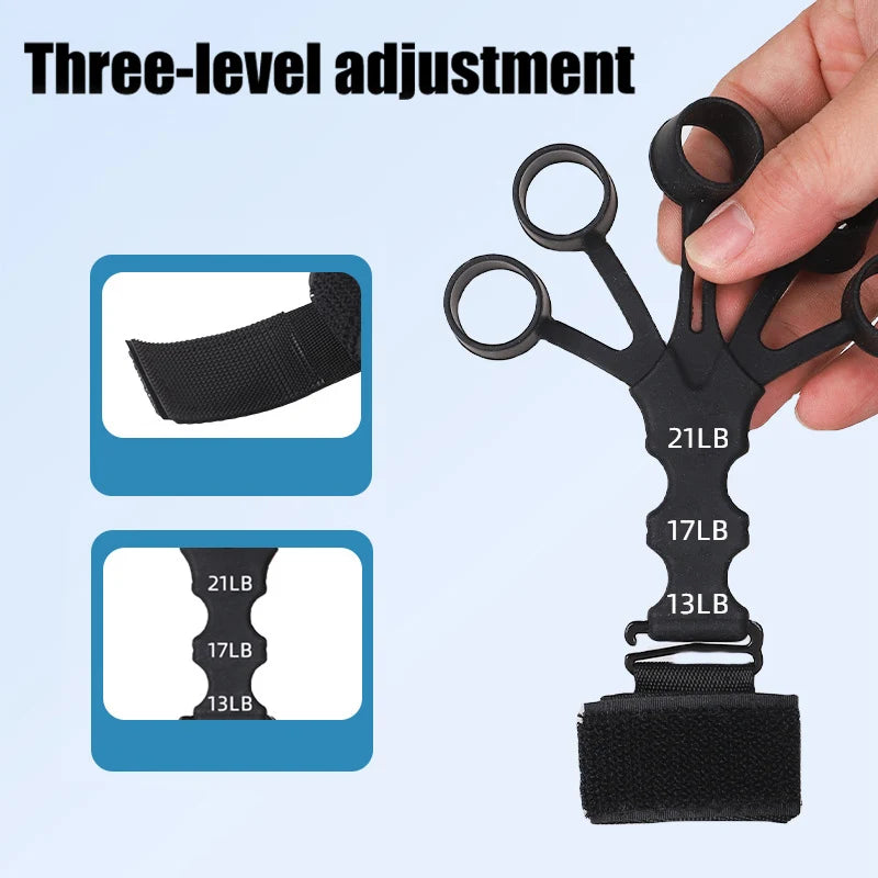 New Silicone Finger Trainer 5 Finger
