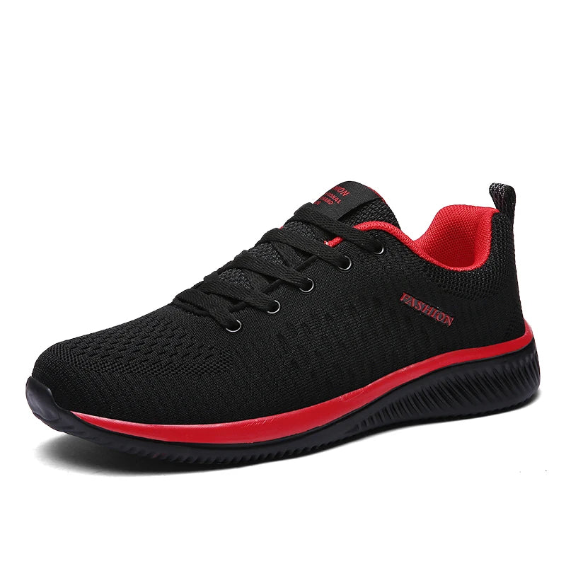 Sneakers Men Running Walking Knit Shoes