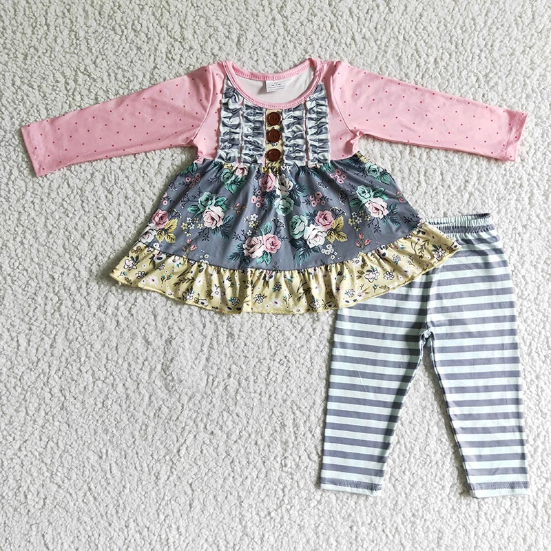 Wholesale Baby Girl Floral Clothing