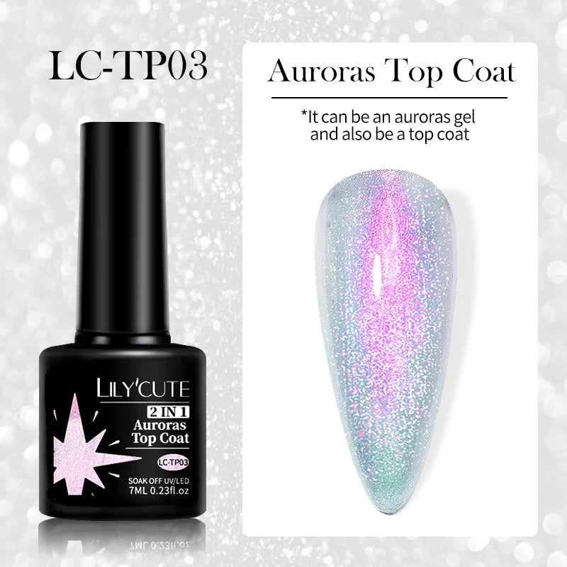 LILYCUTE 7ml Macaron Cream Gel Nail Polish