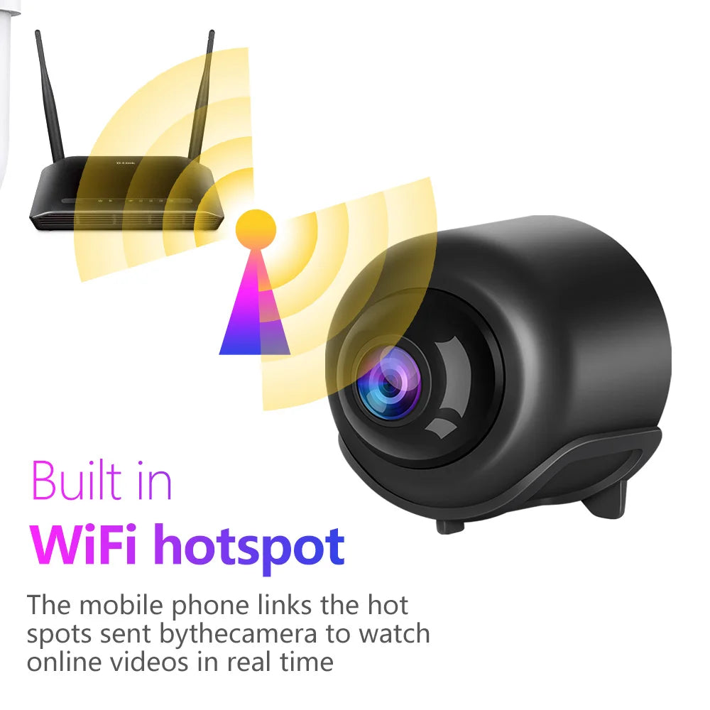 New Mini Camera 2024 X5 Intelligent WiFi Mini  Camera
