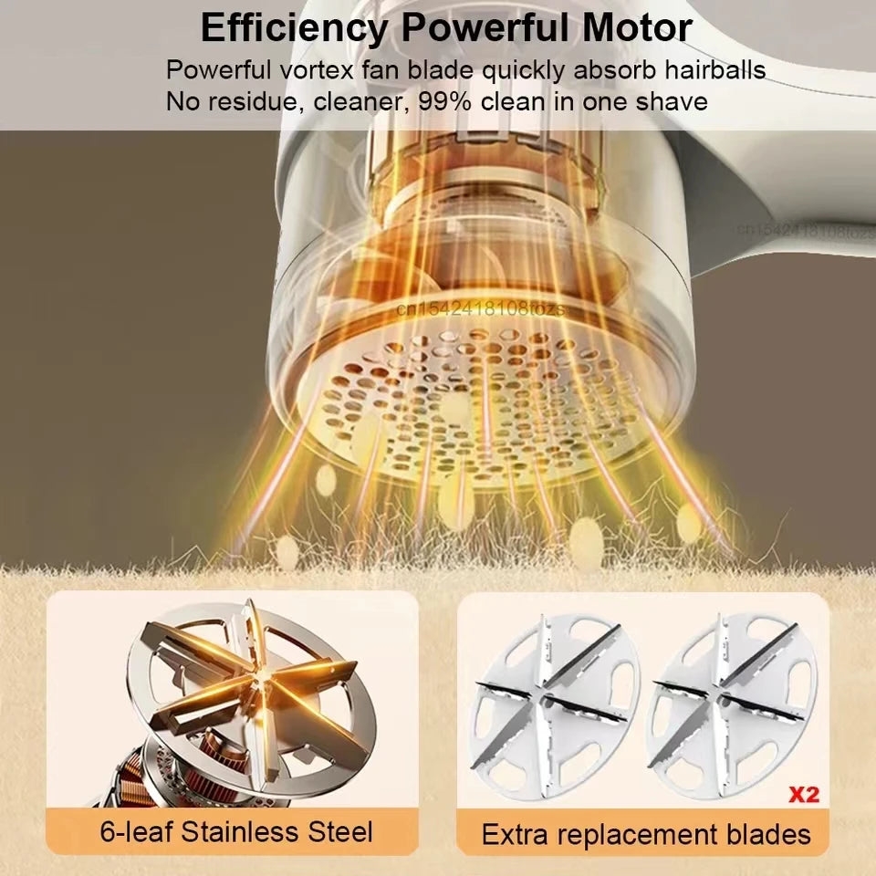 Lint Remover for Clothing Electric Pellet Fluff Remover Rechargeable