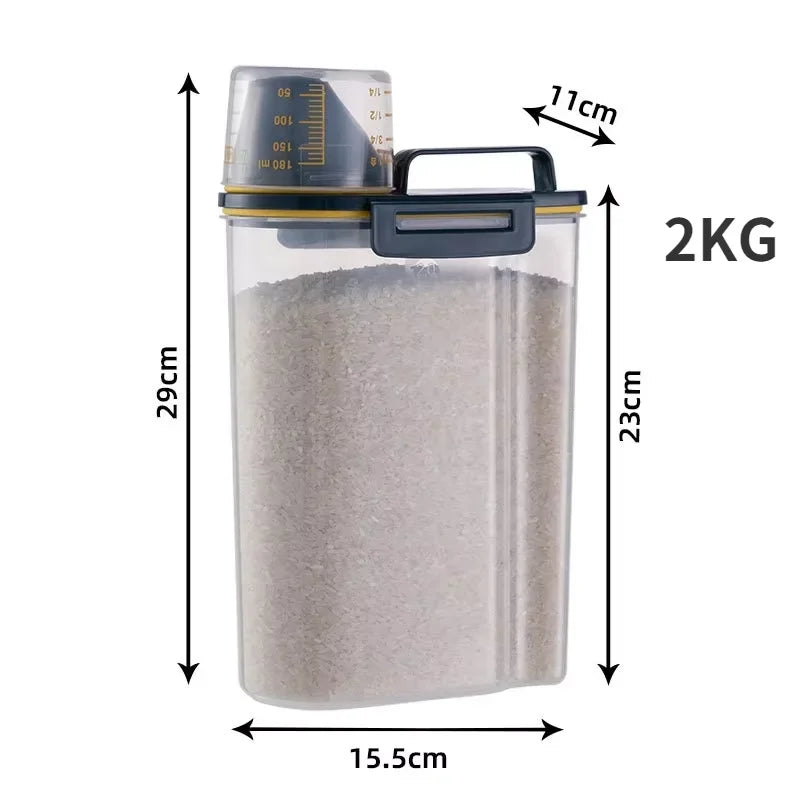 1.5kg/2kg Cup Food Store for pets