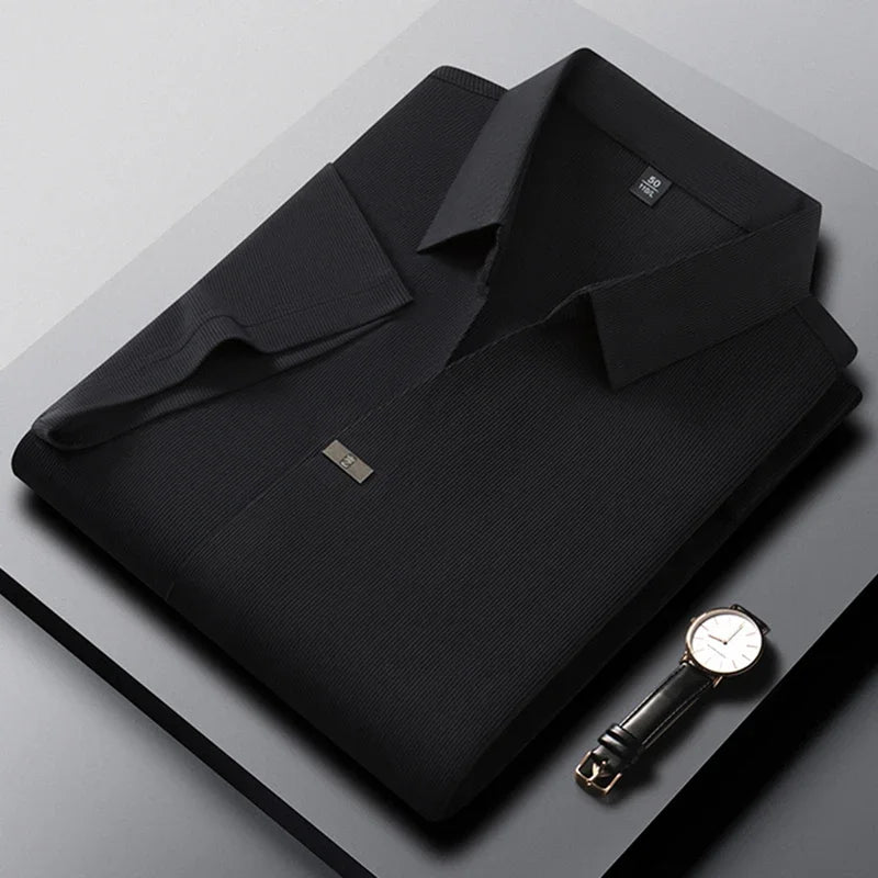 Men's Casual and Fashionable Solid Color T-Shirt