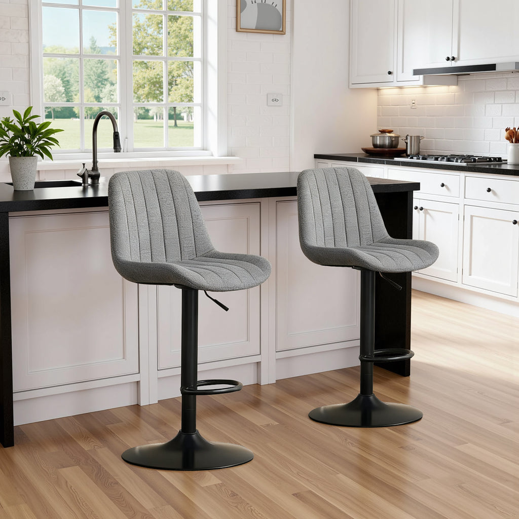 Swivel Bar Stools For Kitchen Island, Bar Counter, Dining Room