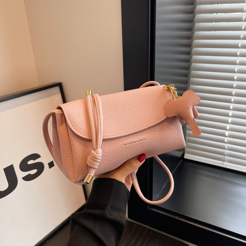 Soft Leather Small Shoulder Bag High Texture Niche Women