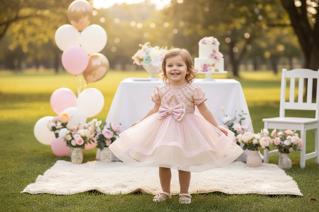 Baby Full Moon Dress Dress Girl Princess Dress Baby