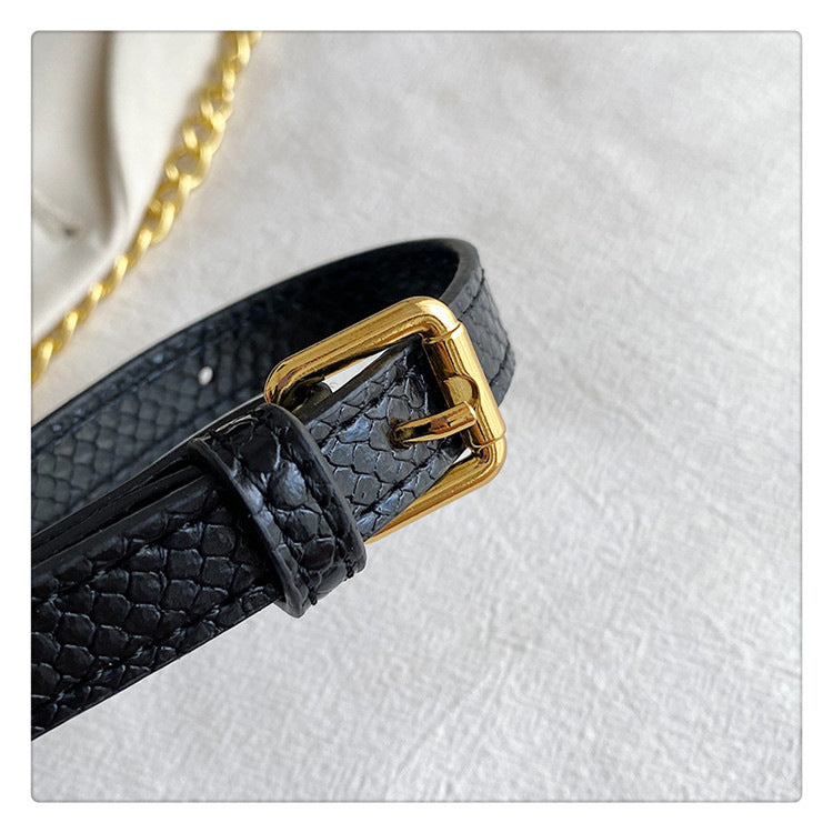 Süße und elegante Diamantketten-Umhängetasche für Damen